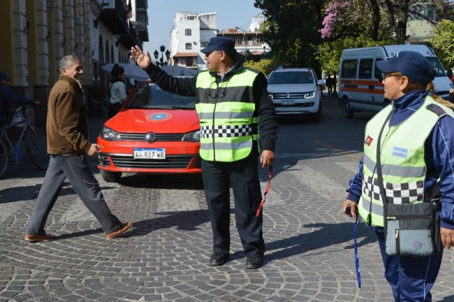Operativo de tránsito