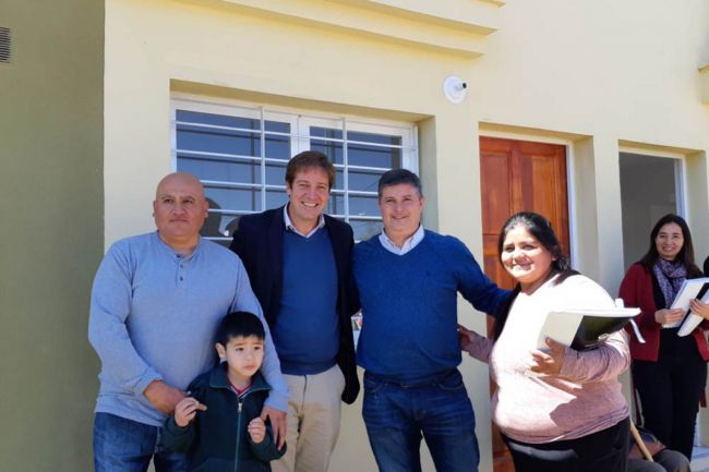 Entrega de viviendas