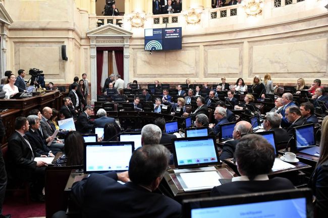 Sesión especial del Senado